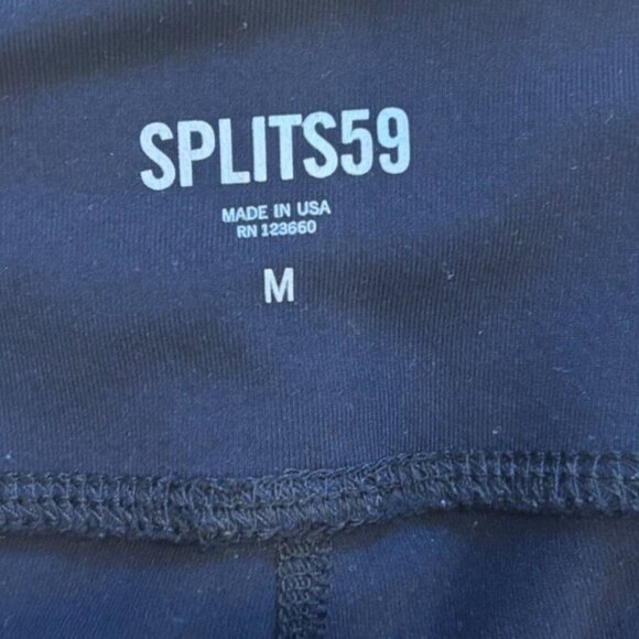 $108 Splits59 Black Icon High Waist Supplex Legging Womens Size M - Picture 7 of 8